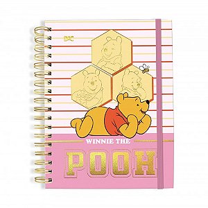 Caderno Smart Colegial 10 Matérias  Ursinho Pooh DAC