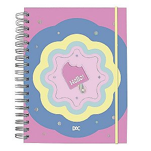 Caderno Smart Colegial 10 Matérias  Hello - DAC