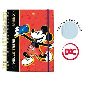 Caderno Smart Colegial 10 Matérias Mickey Disney DAC