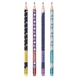 Lápis Hb com Borracha Astronauta