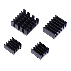 Kit 4x Dissipadores de Calor Autoadesivo para Raspberry Pi 4 B