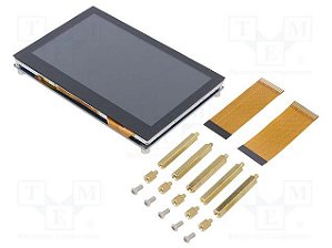 Visor LCD WAVESHARE 800x480 para Raspberry Cod 169239 Toch Screen