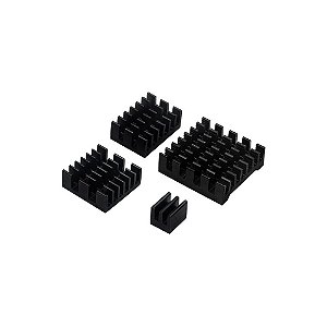 Kit 4x Dissipadores de Calor Autoadesivo para Raspberry Pi 5 B