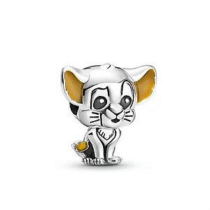 Berloque Simba Baby Em Prata Legítima 925 Eternal Joias