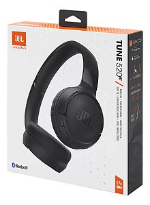 Fone De Ouvido Jbl Tune 520bt Bluetooth 5.3 Preto