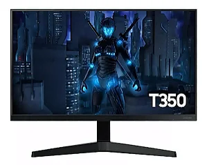 Monitor Gamer Samsung 24 Fhd 75hz Hdmi Vga Freesync Preto Série T350