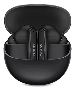 Fone De Ouvido Eardbud Aiwa Aws-eb-04-b Bluetooth Ipx4 Preto