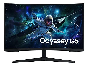 Monitor Curvo Gamer Samsung Odyssey G5 32'', Qhd, 165hz, 1ms