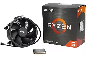 Processador Amd Ryzen 5 5500 3.6ghz - 100-100000457box