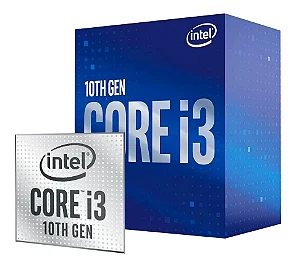 Processador Intel Core I3-10105f 4 Núcleos 3.7ghz Com Cooler