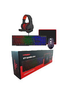 Kit Gamer Kross Elegance Ke-gk4100 4 Em 1
