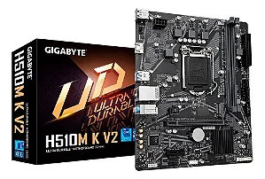 Placa Mãe Gigabyte H510m K V2 Chipset Intel Lga 1200