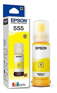Refil De Tinta Epson 555 Amarelo Foto L8160 L8180
