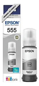 Refil De Tinta Epson 555 Cinza Foto L8160 L8180