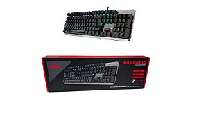 Teclado Mecânico Kross Randgrid Ke-kg155 Preto/cinza