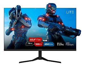 Monitor Gamer Level Lite 23.8 Eled 180hz 1ms Painel Ips - Preto