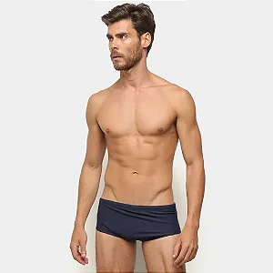 Sunga Boxer Azul-escuro Premium Masculina Hana Rio Poliamida