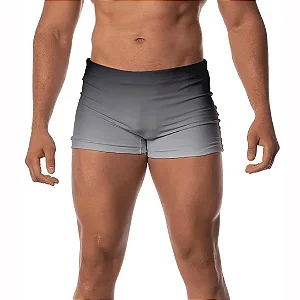 Sunga Boxer Cinza Premium Masculina Hana Rio Poliamida