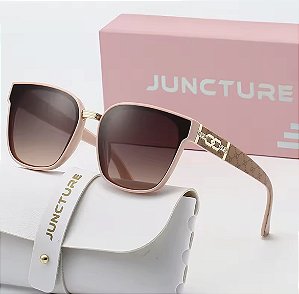 Óculos De Sol Olho De Gato Juncture 2505-C3 Rosa-Marrom