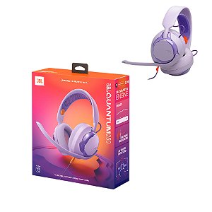 Headset Gamer Com Fio Jbl Quantum 250 Com Mic - Roxo