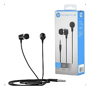 Fones De Ouvido Hp Dhe-7000 In Ear Preto