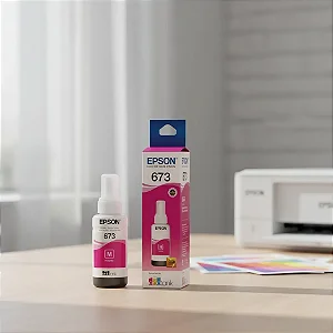 Garrafa De Tinta Epson T673320 Magenta 70ml
