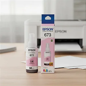 Garrafa De Tinta Epson T673620 Magenta Claro 70ml