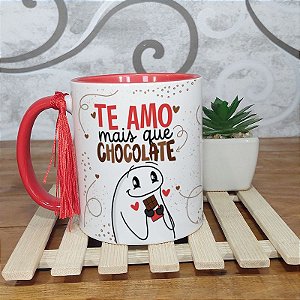 Caneca Pascoa - Te amo mais que chocolate