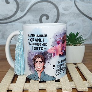 Caneca o que eu vi nesse menino enrolados - branca