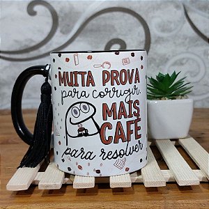 Caneca dos Professores Flork - Mais café