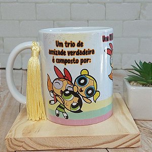 Caneca Trio de amigas - meninas super poderosas