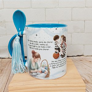 Caneca para filho - Não tenha medo vou te proteger