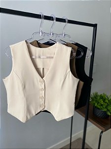 Colete Unique off white