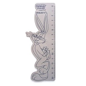 Régua de Madeira Decorada Looney Tunes - Leo&leo