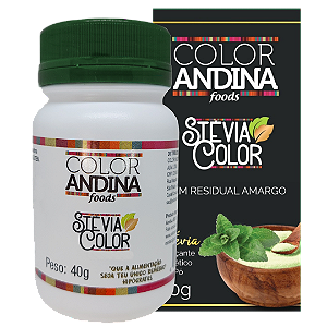 ADOCANTE  STEVIA COLOR ANDINA 40G
