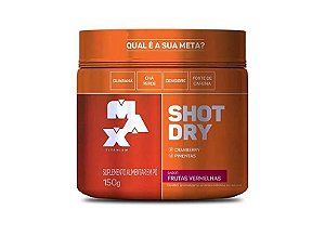 SHOT DRY POTE SABOR FRUTAS VERMELHAS 150G