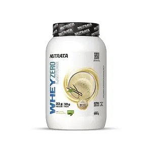 WHEY ZERO LACTOSE BAUNILHA 900GR - NUTRATA