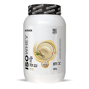ISO WHEY SABOR BAUNILHA 900G - NUTRATA