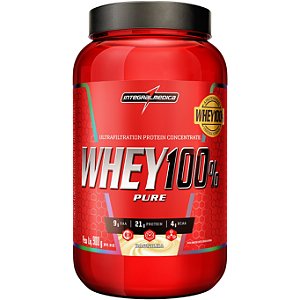 IM WHEY 100% PURE BAUNILHA 900