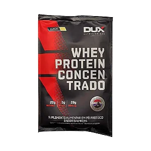 DUX WHEY PROTEIN CONCENTRADO SACHE - BAUNILHA
