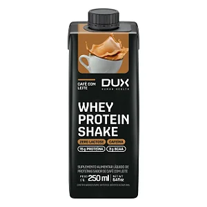 DUX WHEY PROTEIN SHAKE 250ML - CAFE COM LEITE - EDGE
