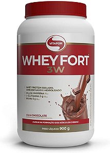 WHEY FORT 3W POTE 900G CHOCOLATE - VITAFOR