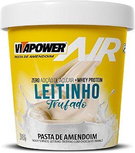 VITAPOWER AIR POTE 280G SABOR SORVETE LEITINHO TRUFADO