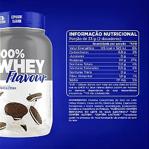 100% WHEY FLAVOUR COOKIE&CREAM 900G