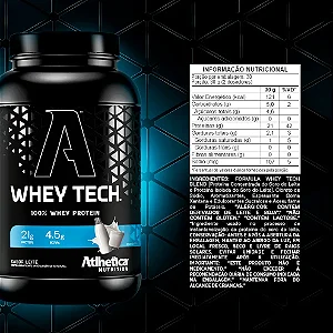 WHEY TECH LEITE ATL 900G