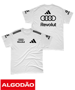 Camiseta Algodão Audi 2026 - Team - Branco