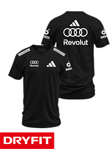 Camiseta Dryfit Audi 2026 - Team - Preto