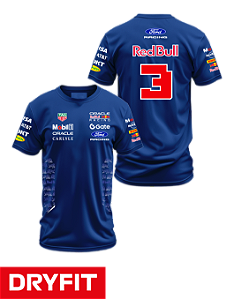 Camiseta Dryfit Red Bull Ford - Max Verstappen - Azul Marinho