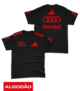 Camiseta Algodão Audi 2026 - Team - Vermelho