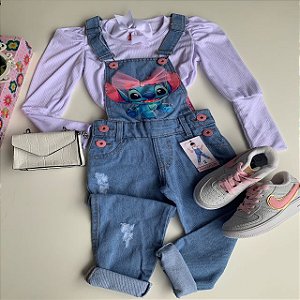 JARDINEIRA STITCH